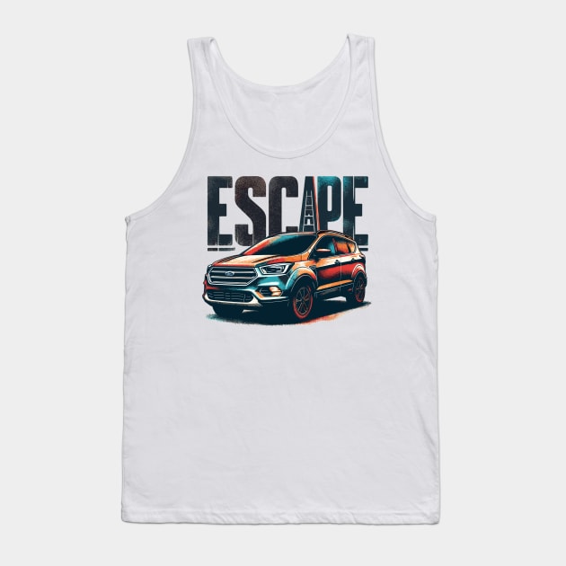 Ford Escape Tank Top by Vehicles-Art